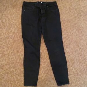 Loft black skinny jeans